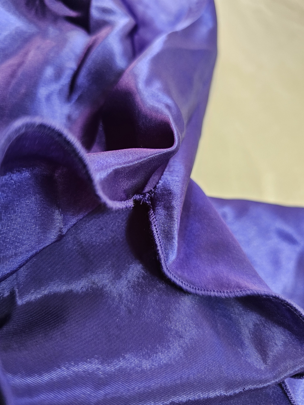 Satin Halter Maxi Dress in Royal Blue - Picture 8 of 8
